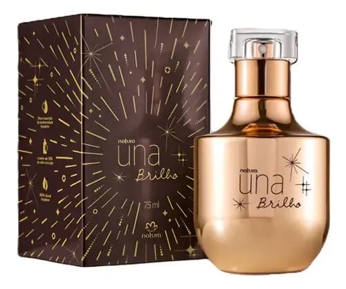 Natura Una Brilho Deo Perfume Feminino Para Mulher 75 Ml