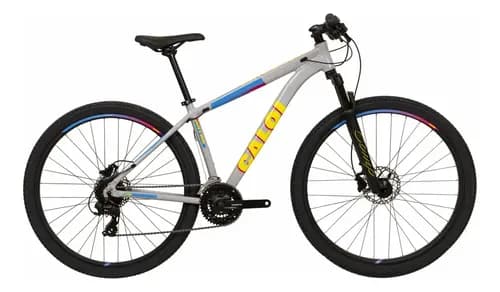 Bicicleta Mtb 29 Caloi Comp 24v 2026 Cinza S - 15,5