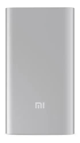 Carregador Portatil Power Bank Xiaomi 5000 Mah Usb - Prata