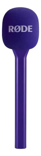 Adaptador De Micrófono De Mano Rode Interview Go Rojo Cor Purple