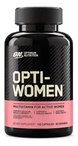 Multivitamínico Optimum Nutrition Opti Women 120 Cápsulas