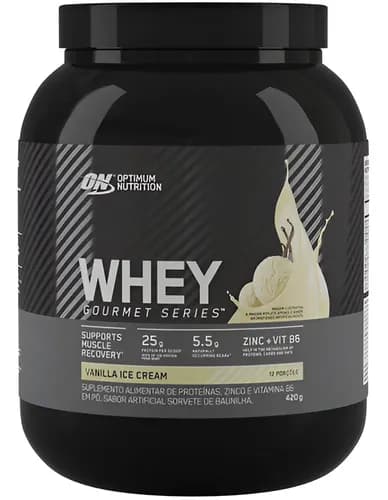 Whey Gourmet Baunilha 420g Optimum Nutrition
