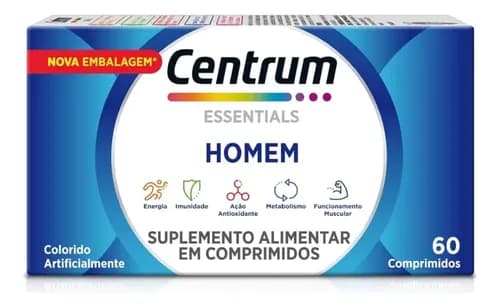 Suplemento Vitamínico Centrum 60 Comprimidos