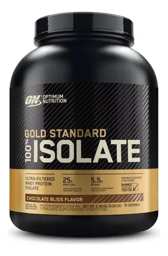 Whey Gold Isolate Chocolate 2.36kg Optimum Nutrition Chocolate Bliss