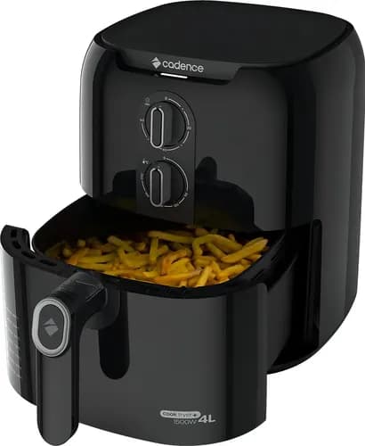 Fritadeira air fryer Cadence Frt580 CookFryer 4 litros preta