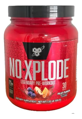 Suplemento Pré-Treino BSN N.O.-XPLODE em Pó para Energia Sabor Ponche de Frutas