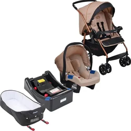Carrinho Bebê Burigotto Rio K Mon Amour+touring X+base+ninho
