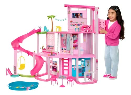 Barbie Casa De Bonecas Dos Sonhos - Mattel Hmx10 Rosa