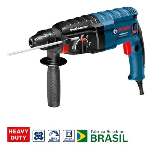 Bosch Martelete Perfurador Gbh 2-24d 220v 820w Em Maleta