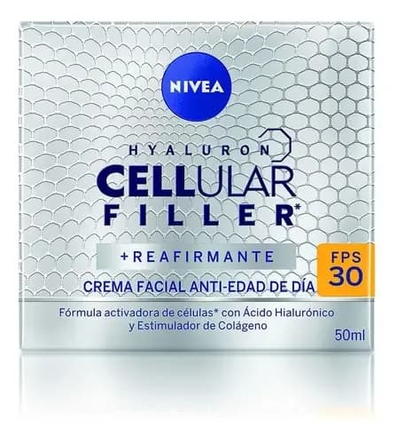 Creme facial de dia antirrugas Nivea Cellular Filler Fps30 50ml
