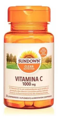 Suplemento Alimentar Sundown Vitamina C 1000mg 30 Comprimidos