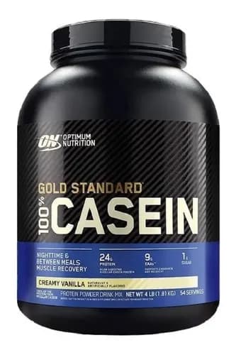 Suplemento Optimum Nutrition 100% caseína em pó