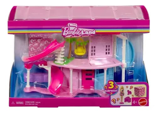 Mini casa de bonecas Barbieland Casa de bonecas Barbie Mini Dream House Jlg71 Color Multicolor