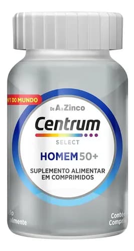 Multivitamínico para Idosos Centrum Homem Select 50 + 60 Comprimidos