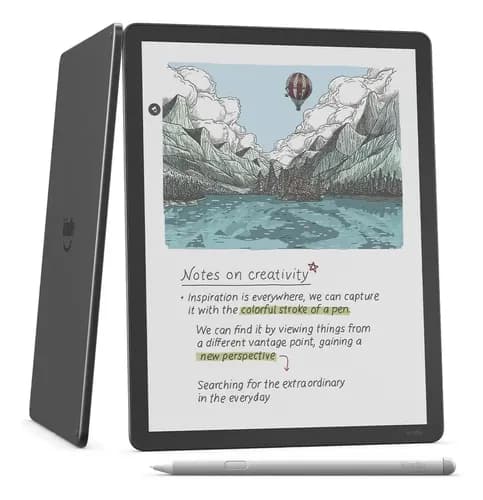 Leitor e anotador de grafite Amazon Kindle Scribe 64gb cinza escuro