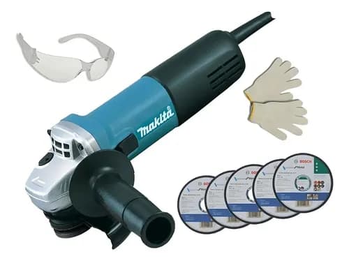 Esmerilhadeira Angular Makita 9557hng 840w + Acessórios
