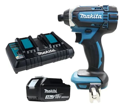 Makita Parafusadeira 18v Dtd152z Bateria Carregador Rápido Azul