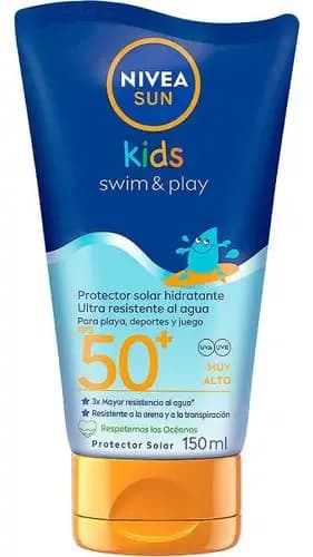 Protetor Solar Nivea Sun Kids Swim & Play Fps 60 - 150ml