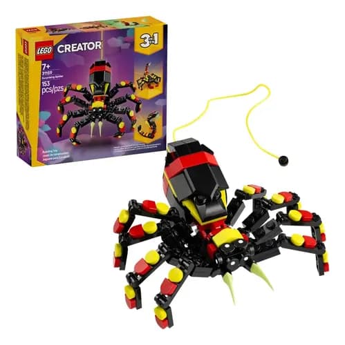Conjunto De Montar Creator 3 Em 1 Aranha Surpreendente Lego