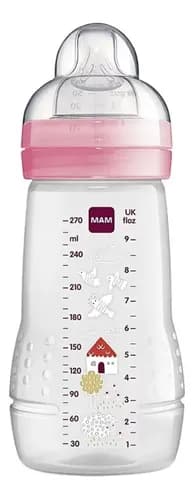 Mamadeira Mam Easy Active - 270ml 2+ Meses Rosa