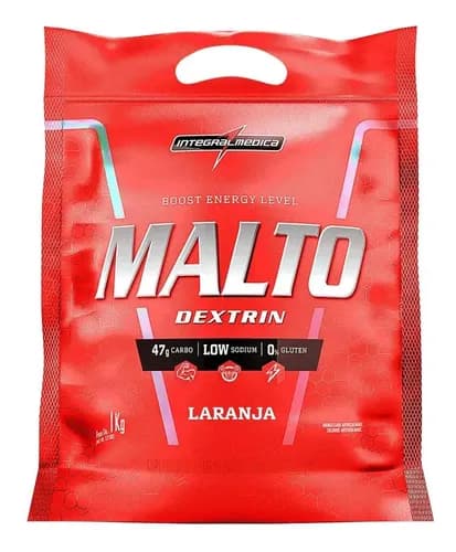 Maltodextrin Pouch Laranja 1kg - Integralmedica