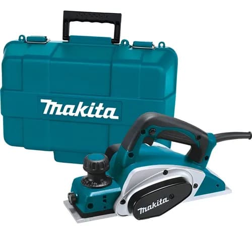 Plaina Elétrica - Makita Kp0800k, Azul-turquesa Azul