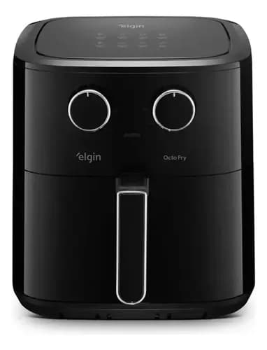 Fritadeira Air Fryer Elgin Octo Fry 8 Litros 1.800w Preto