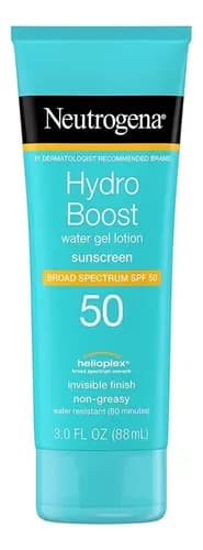 Protetor Solar Neutrogena Hydro Boost Fps 50 88ml Original