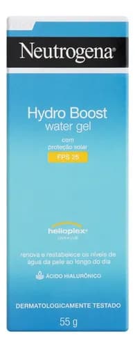 Gel Hidratante Facial FPS 25 Neutrogena Hydro Boost Caixa 55g