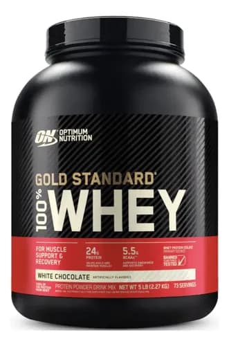 100% Whey Gold Standard Optimum Nutrition Double Rich Choco Sabor White Chocolate