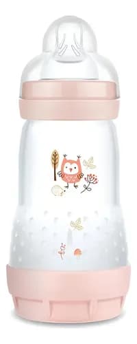 Mamadeira Mam Easy Start Girls 260ml Coruja 2m+ Ma01512
