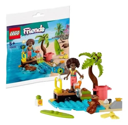Lego Friends Limpeza Na Praia 52 Peças 30635 - Lego