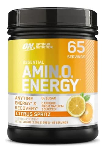 Optimum Nutrition Amino Energy Amino Energy 65 porções 585g de sabor Citrus Spritz