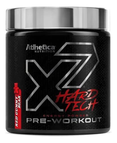 Pré Treino X7 Hatd Tech Atlhetica 200g C/ Cafeina Citrulina Sabor Ki Suco Uva
