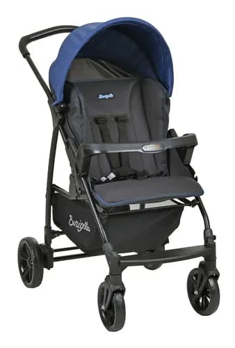Burigotto Carrinho de Bebê Ecco, Até 15 kg, Azul
