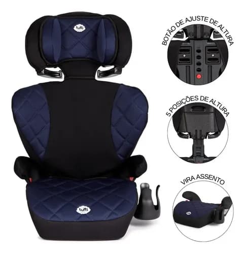 Cadeirinha Triton Para Auto De 15 A 36kg - Tutti Baby Cor Azul