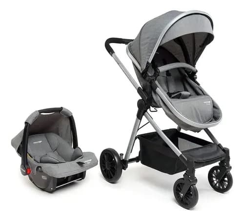 Carrinho De Bebê Com Bebê Conforto Ts Duo Prestige Cz Voyage