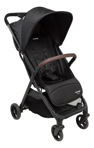 Carrinho De Bebê Passeio 0-22kg Preto Quati Voyage