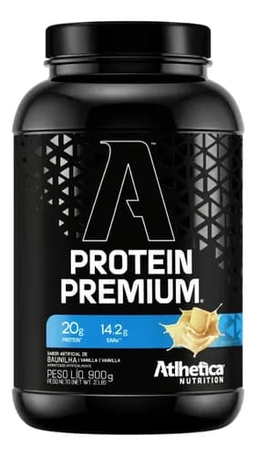 Whey Protein Premium Isolado Baunilha 900g - Atlhetica