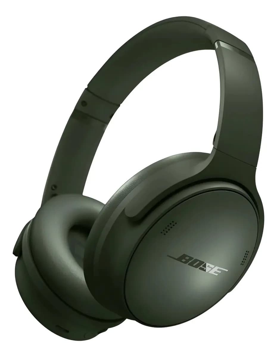 Fones de ouvido com cancelamento de ruído sem fio Bose Quietcomfort 2024, cor verde