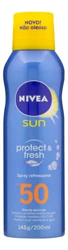 Protetor solar Nivea Sun Protect & Fresh 50FPS 200mL