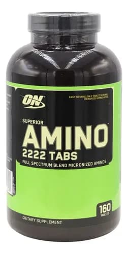 Aminoácidos Superior Amino 2222 Optimum Nutrition 160tabs