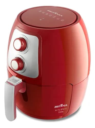 Britania Britânia Air Fryer 6L BFR21V Vermelho