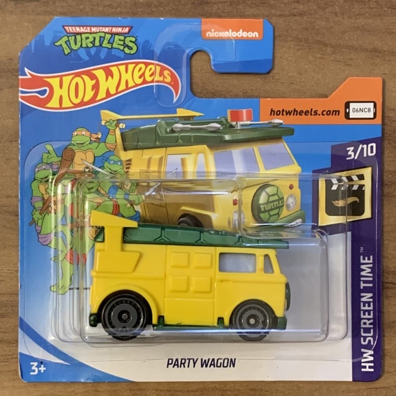 Hot Wheels Van Tartarugas Ninja Party Wagon Mainline · GTIN 746775245245 — foto 4 de 5