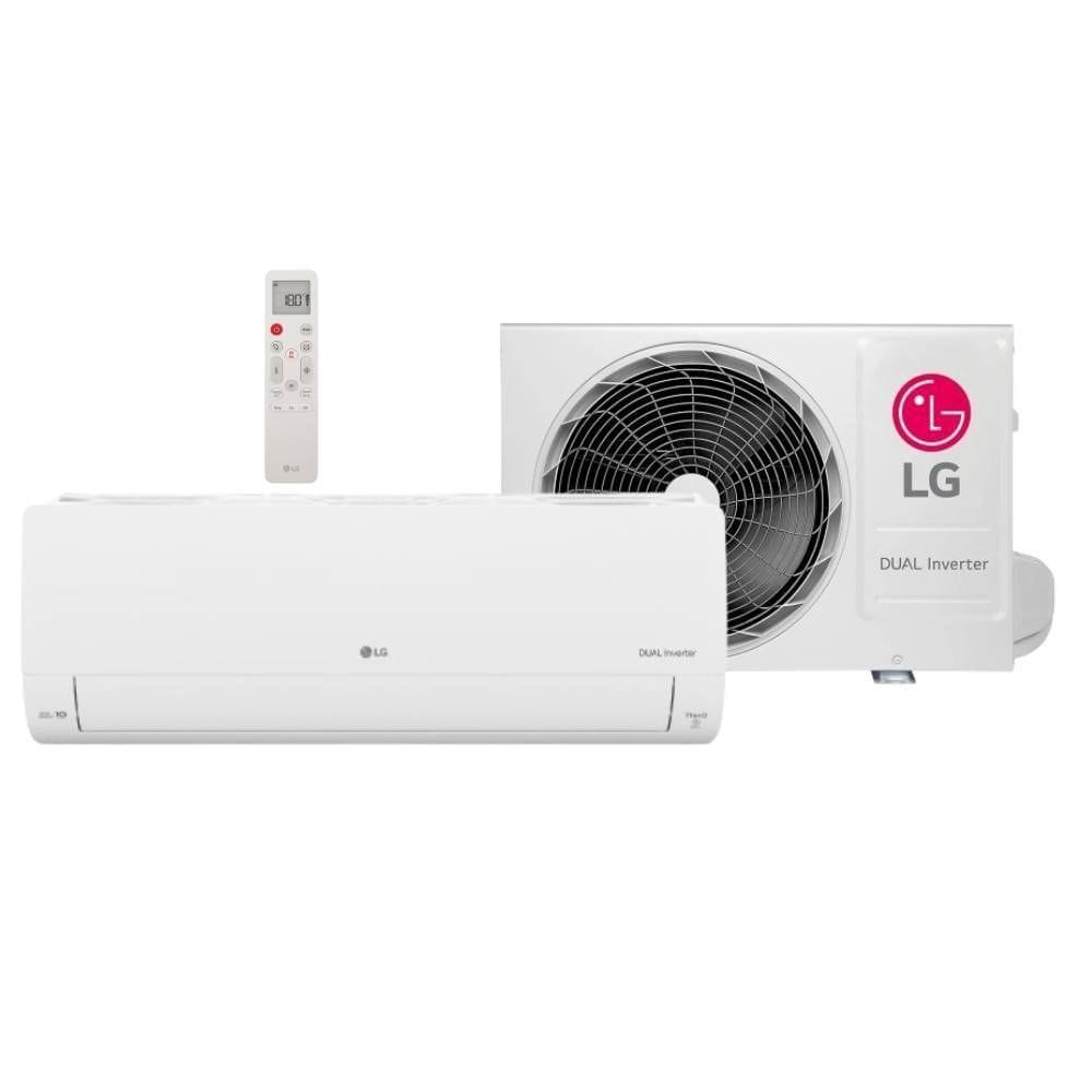 Ar condicionado LG Dual Inverter Ai Voice 24000 Btus Frio cor… · Cor: Branco — foto 3 de 3