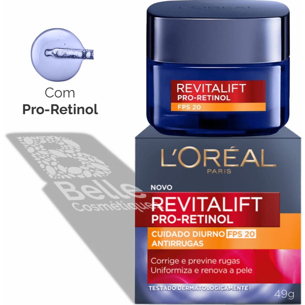 Retinol Creme Diurno Antirrugas Revitalift Fps20 49g Loréal… · GTIN 7907109499403 — foto 4 de 4