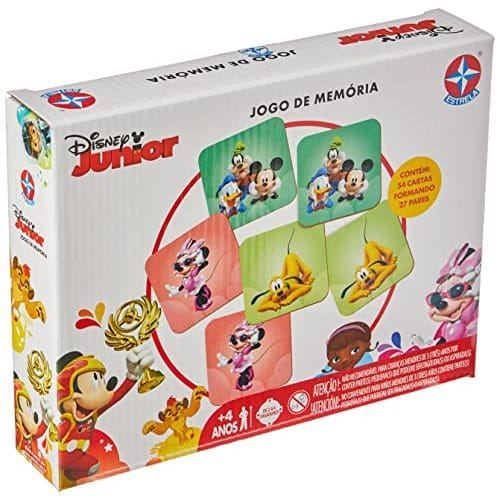 Jogo Da Memória Disney Junior - Estrela · GTIN 7896027547115 — foto 4 de 4