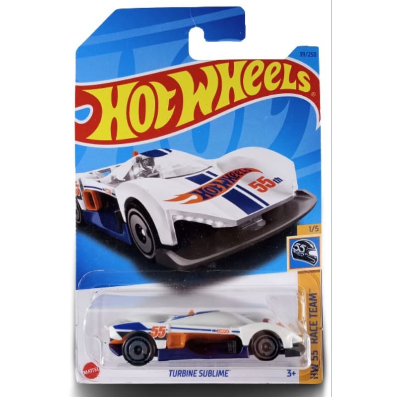 Hot Wheels Turbine Sublime - Branco — foto 2 de 4