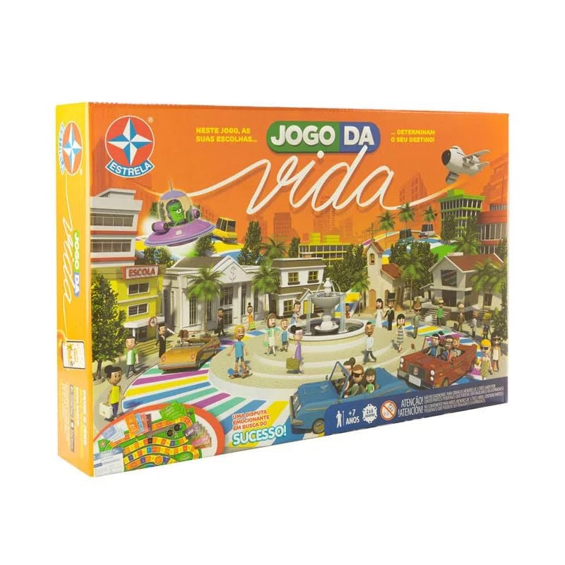 Jogo Da Vida Nubank - Brinquedos Estrela · GTIN 7896027560930 — foto 2 de 3