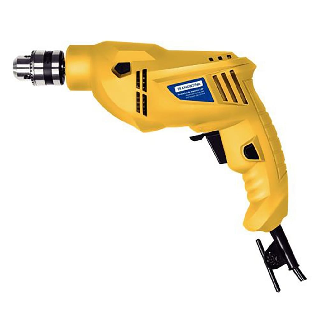 Furadeira De Impacto Doméstica 3/8pol 500w Tramontina · Modelo: Furadeira Impacto 500W — foto 2 de 2
